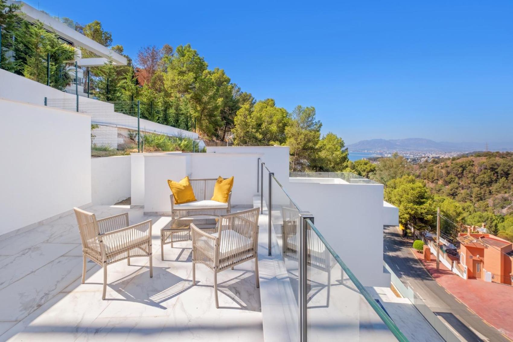 Pinares De San Anton - Sea, City, Mountain, Views Willa Malaga