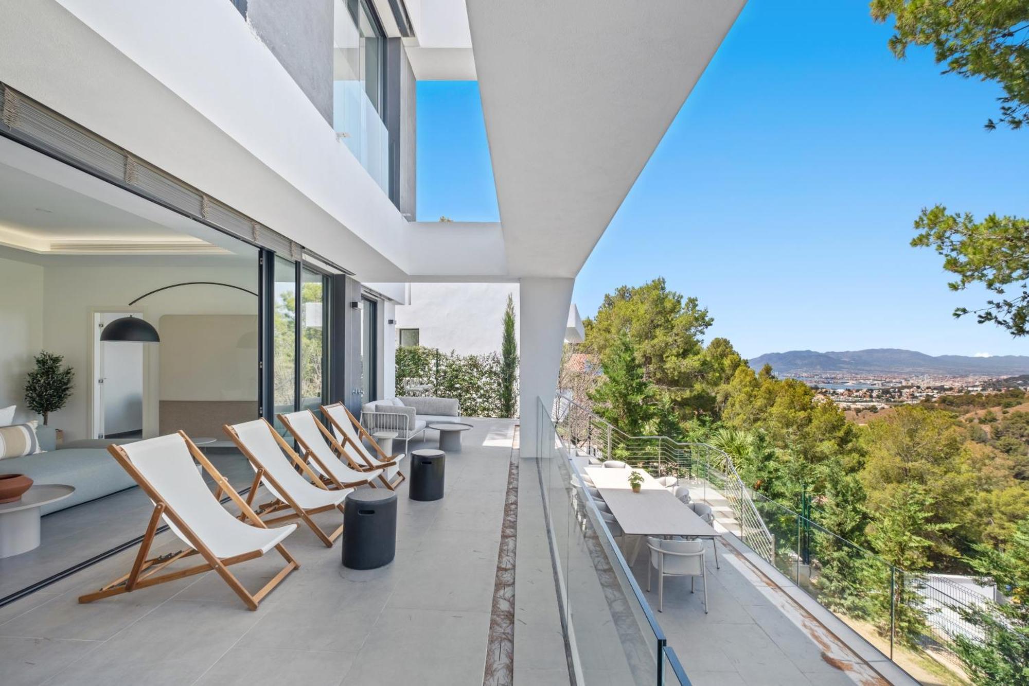 Pinares De San Anton - Sea, City, Mountain, Views Willa Malaga
