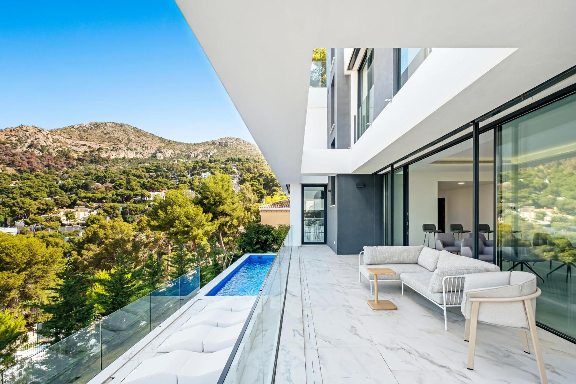 Willa Pinares De San Anton - Sea, City, Mountain, Views *